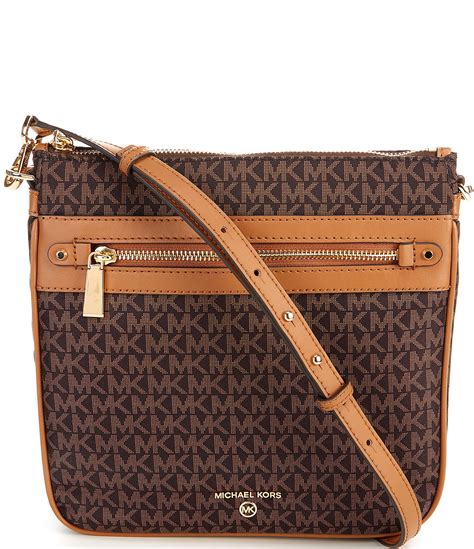 michael kors signature jet set crossbody|michael kors jet set handbag.